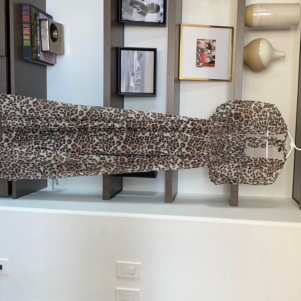 Maxi Leopard dress